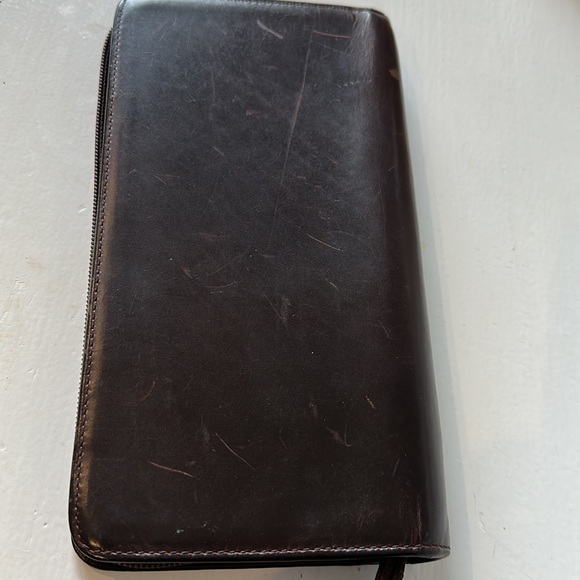 Eddie Bauer leather travel wallet Unisex - Picture 4 of 5